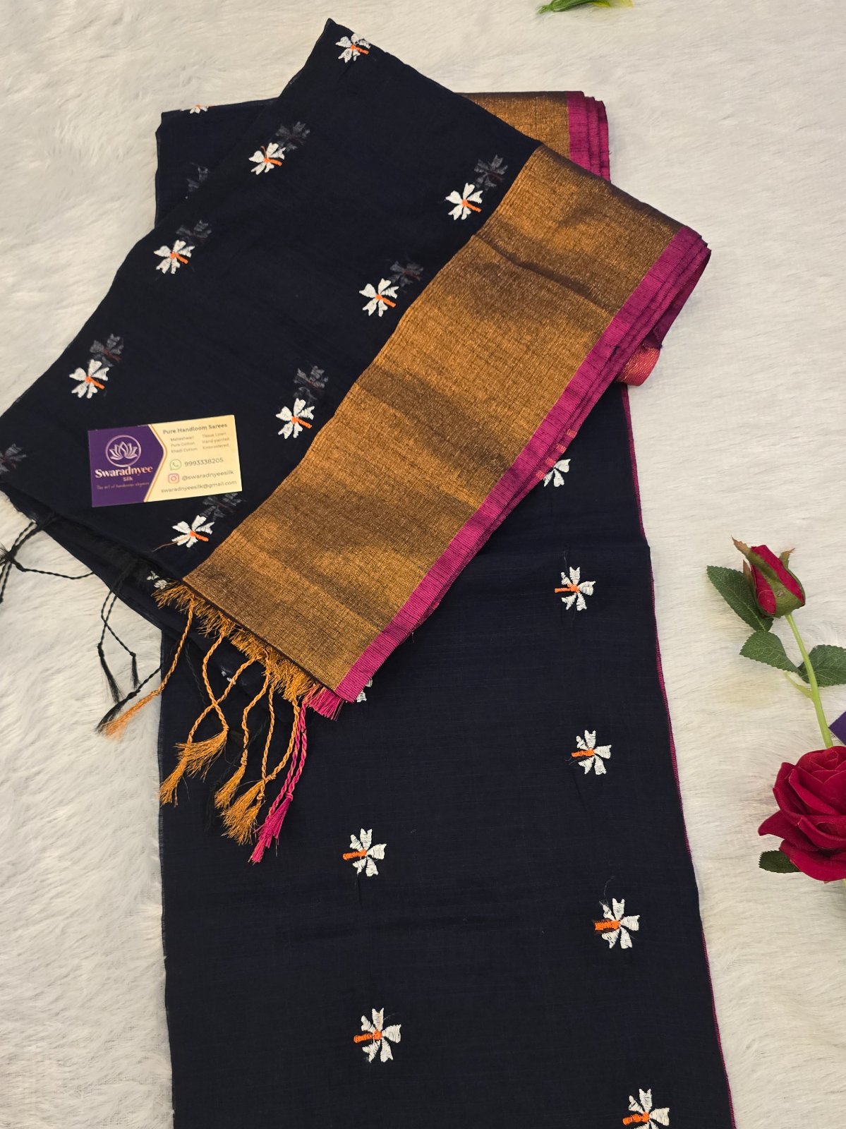 TEST Saree Maroon Cotton (delete me)
